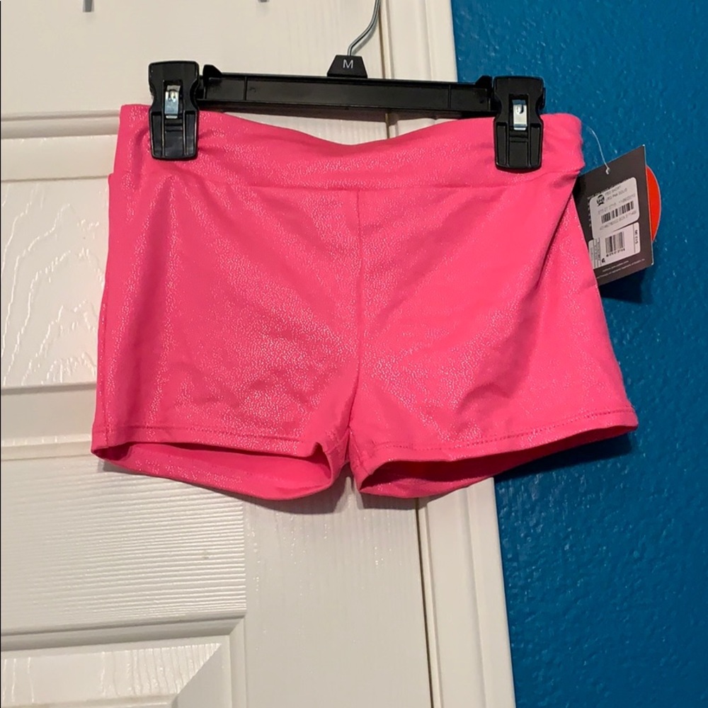 Danskin sparkling pink shorts
